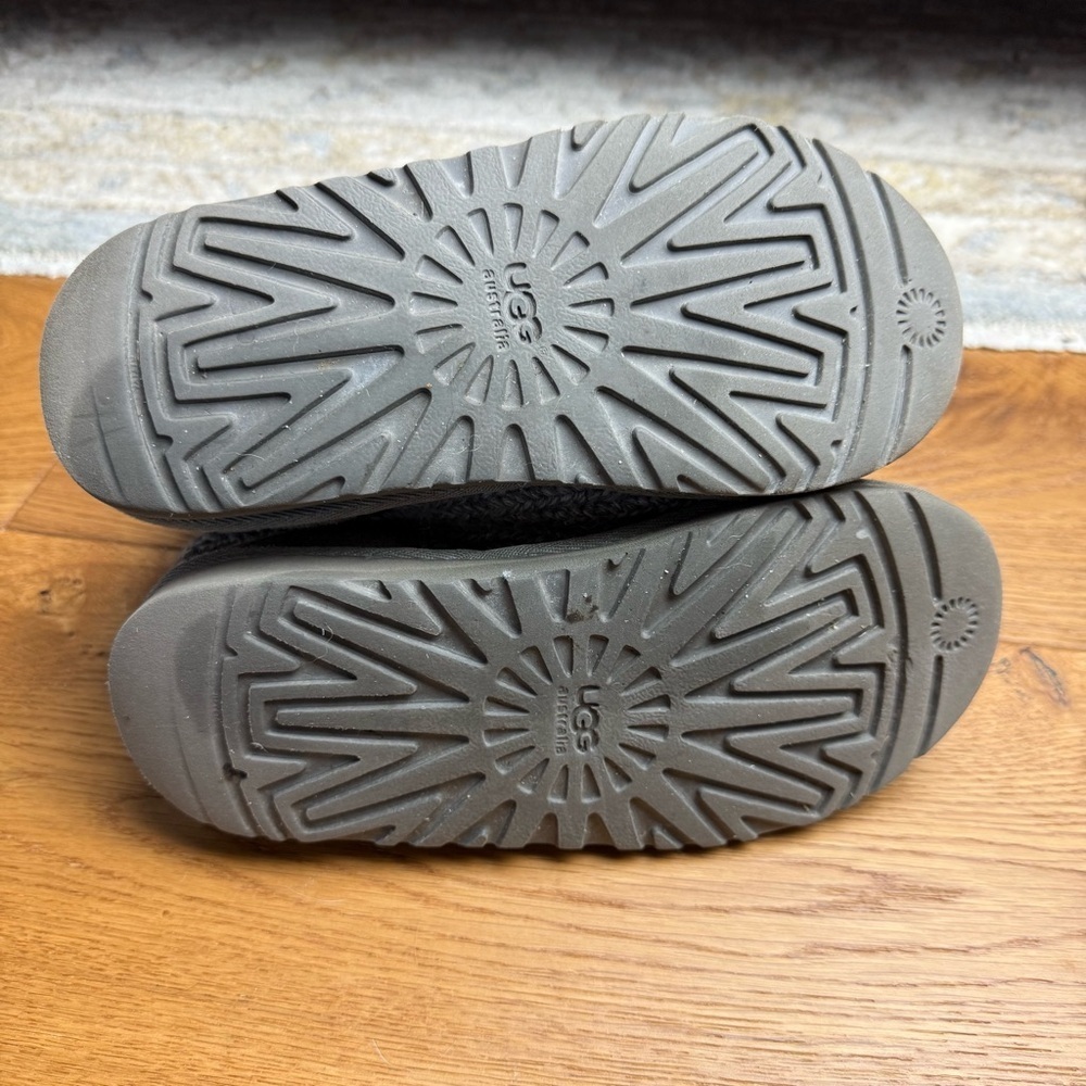 UGG Kids Cardy Gray Tall or Foldover Knit Boots 5649 Size 2 - Picture 10 of 16